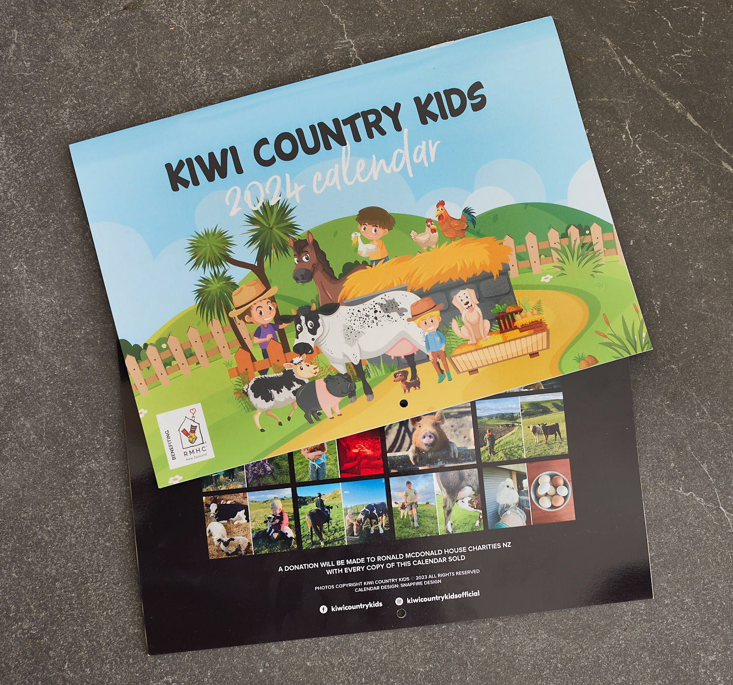 Kiwi Country Kids 2024 Calendar