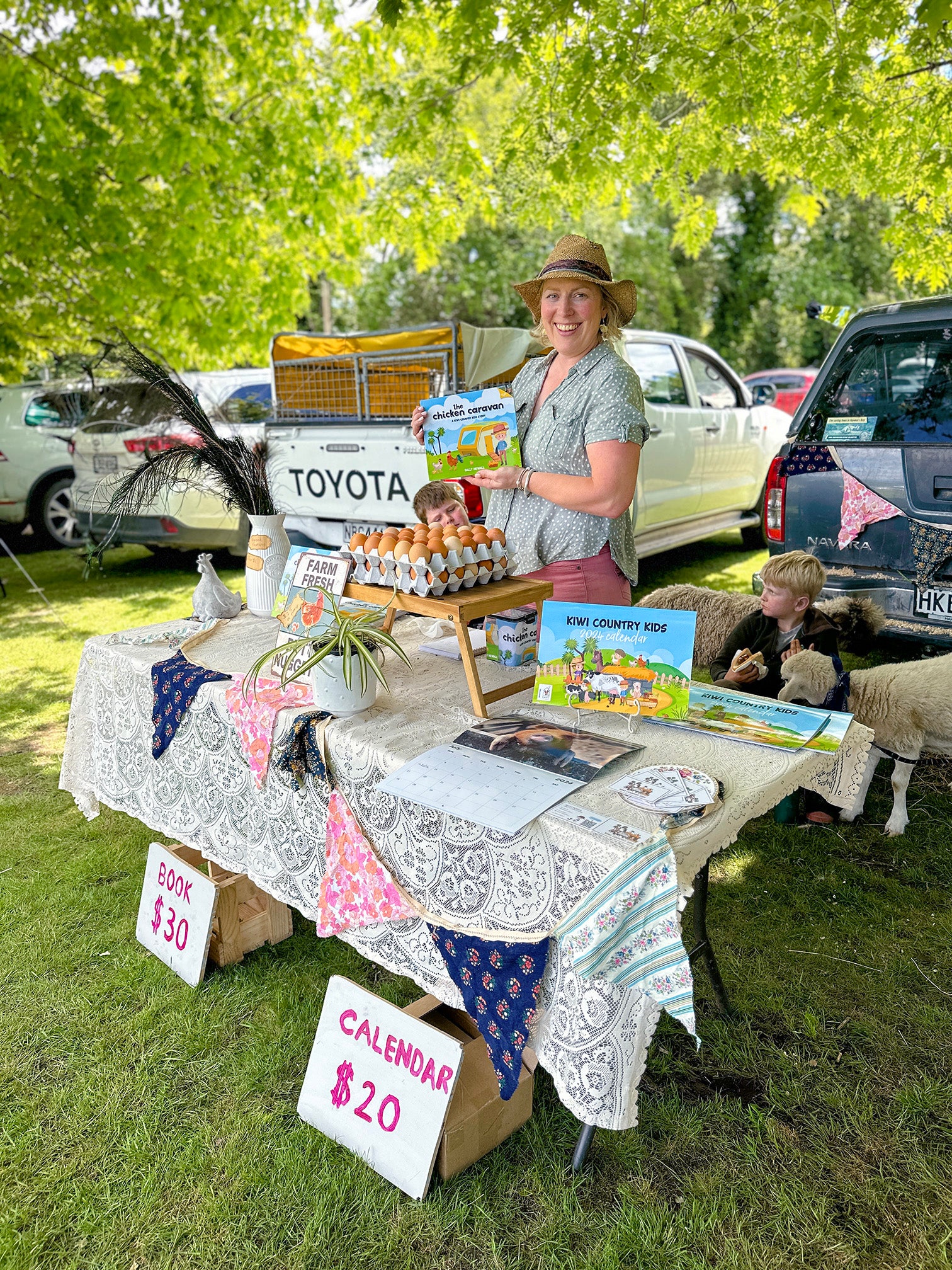 Soft Launch at the Sherenden & Districts School Market