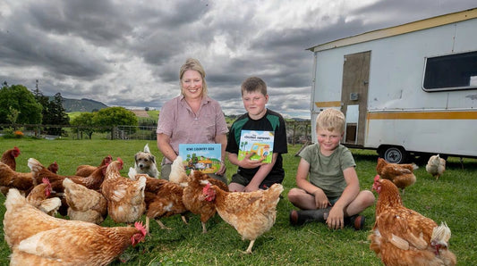 Book About Rescue Chickens Going From Cages To Caravan A Feather In The Cap For Debut Author | Hawke's Bay Today
