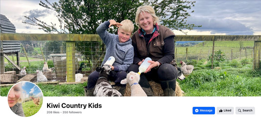Kiwi Country Kids New Facebook Page