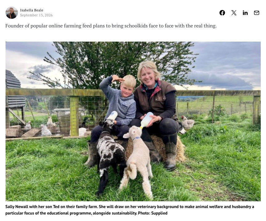 New on-farm learning facility aims to connect kids with their food