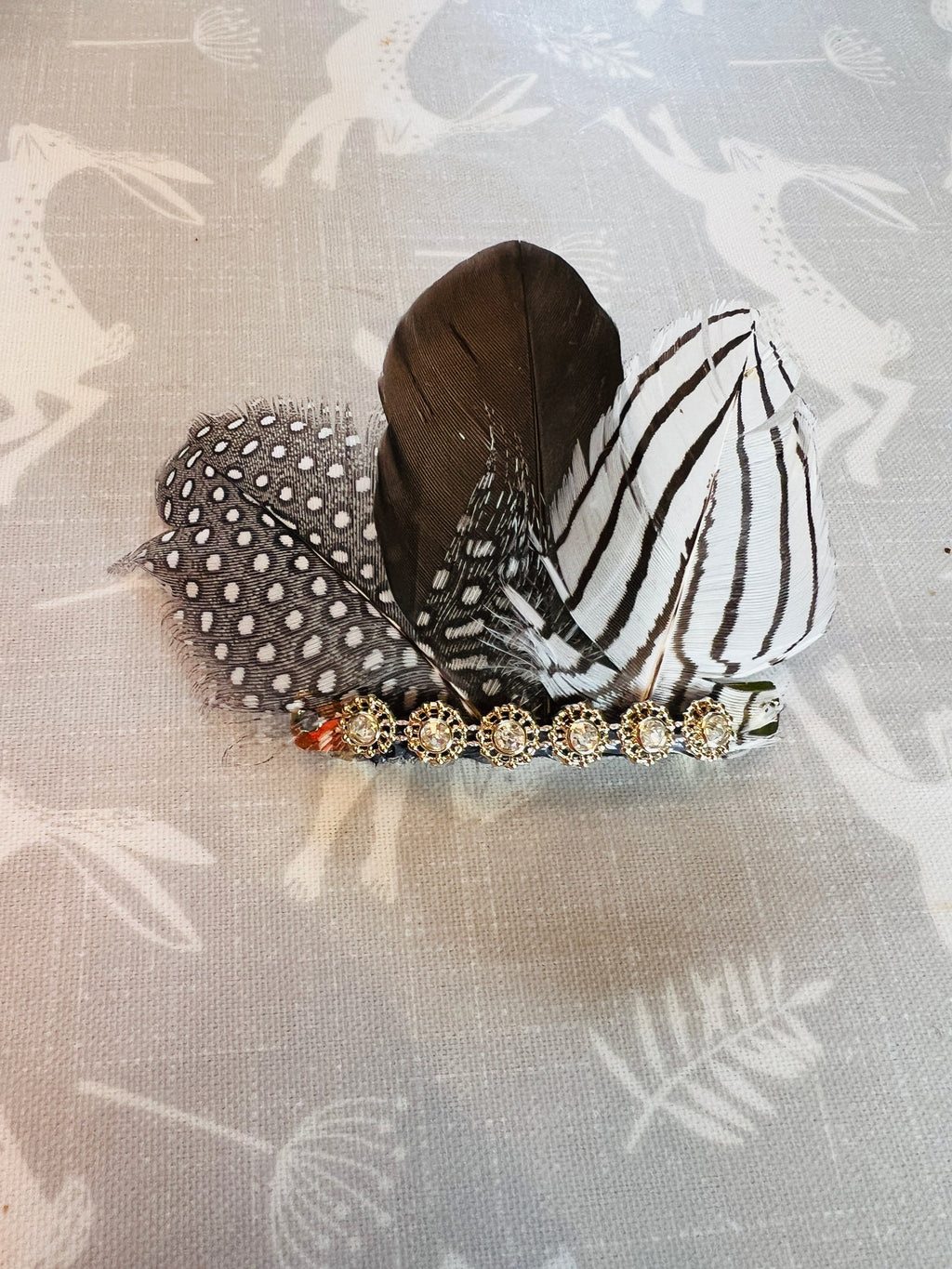 Feather Hat & Hair Brooches
