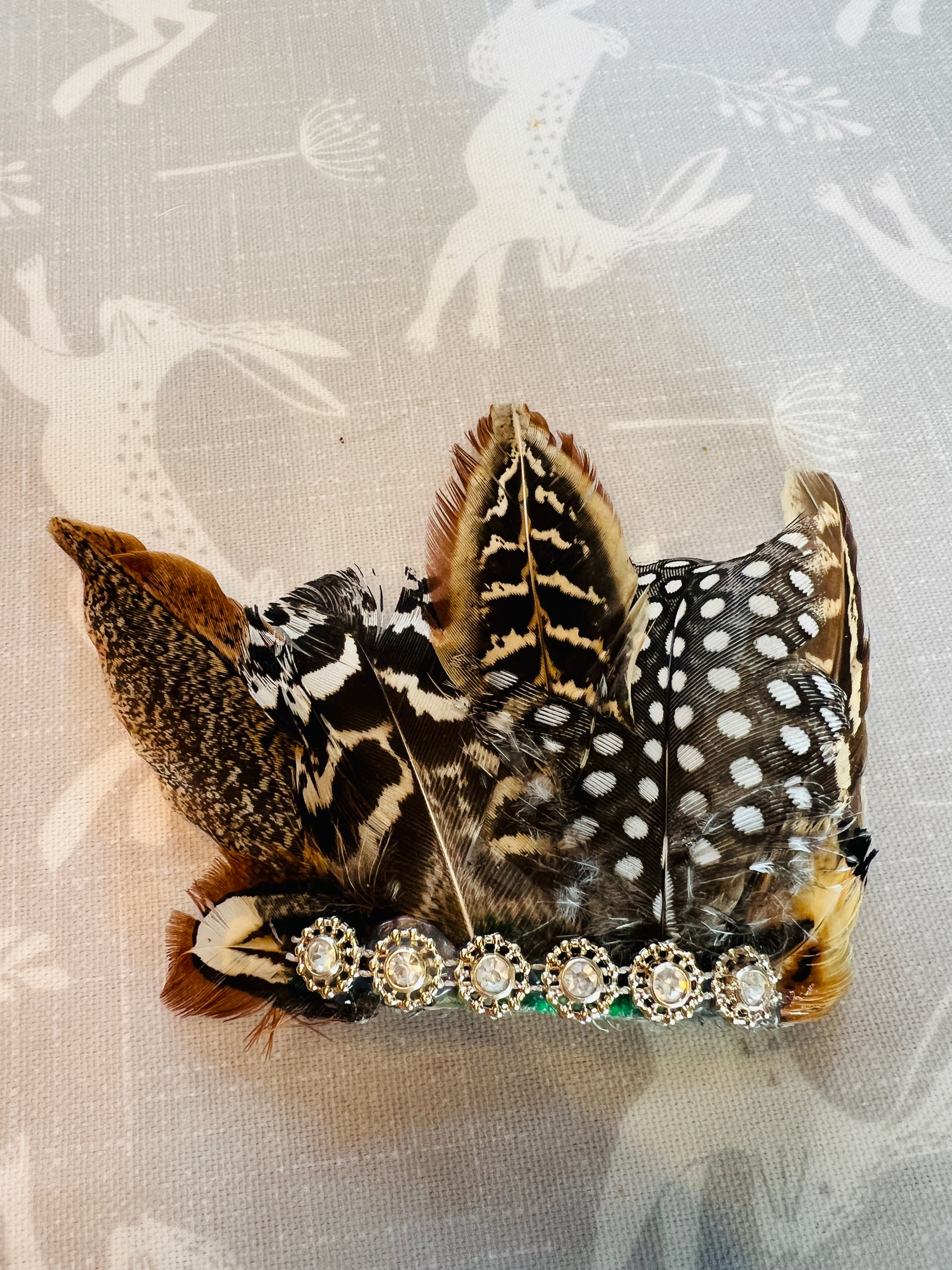 Feather Hat & Hair Brooches