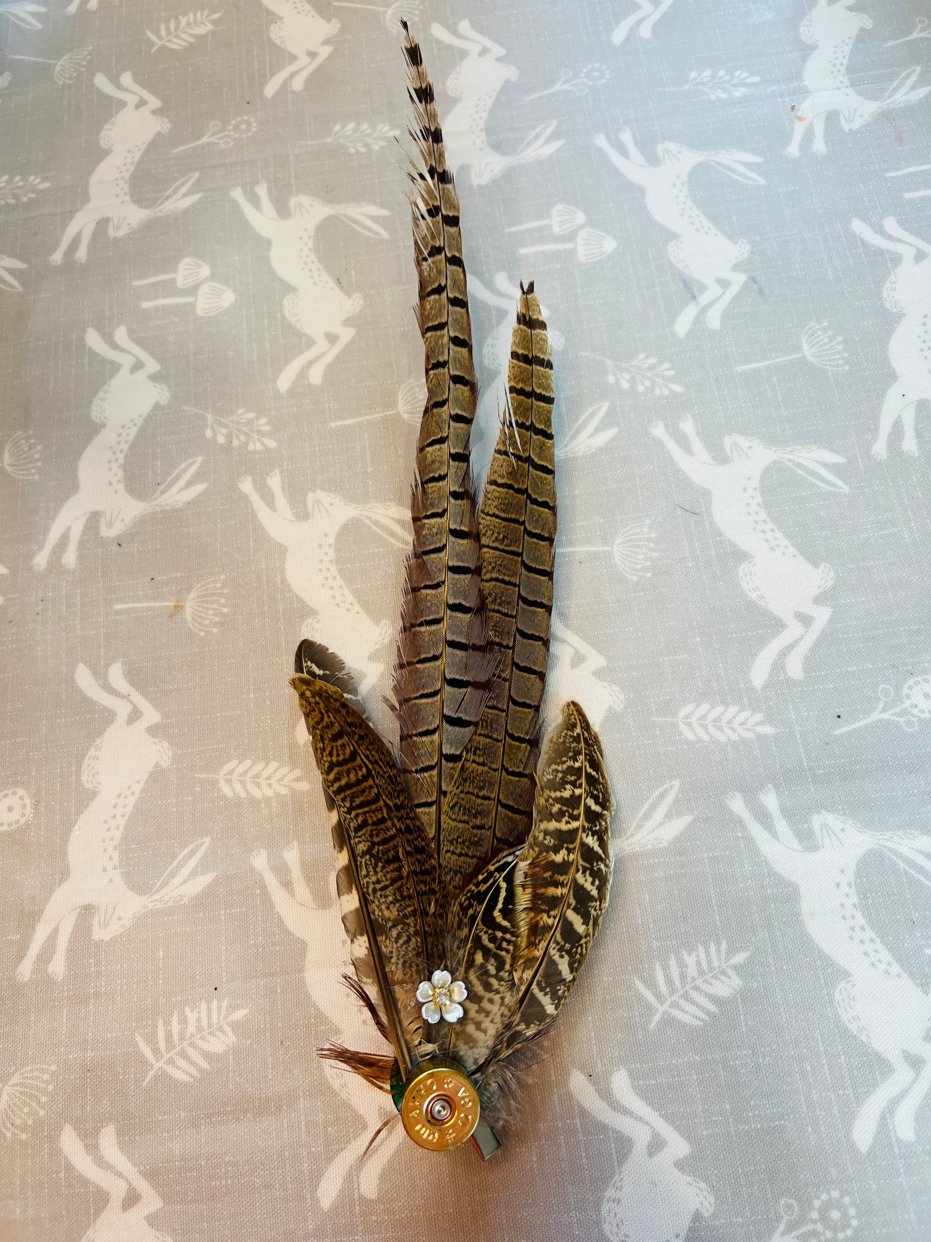 Feather Hat & Hair Brooches