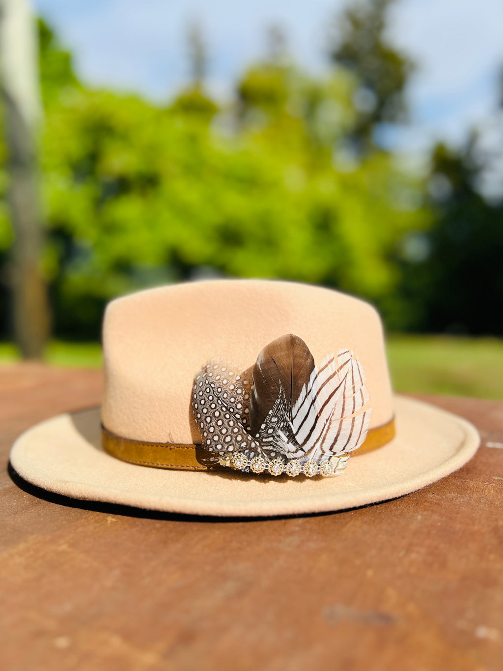 Feather Hat & Hair Brooches