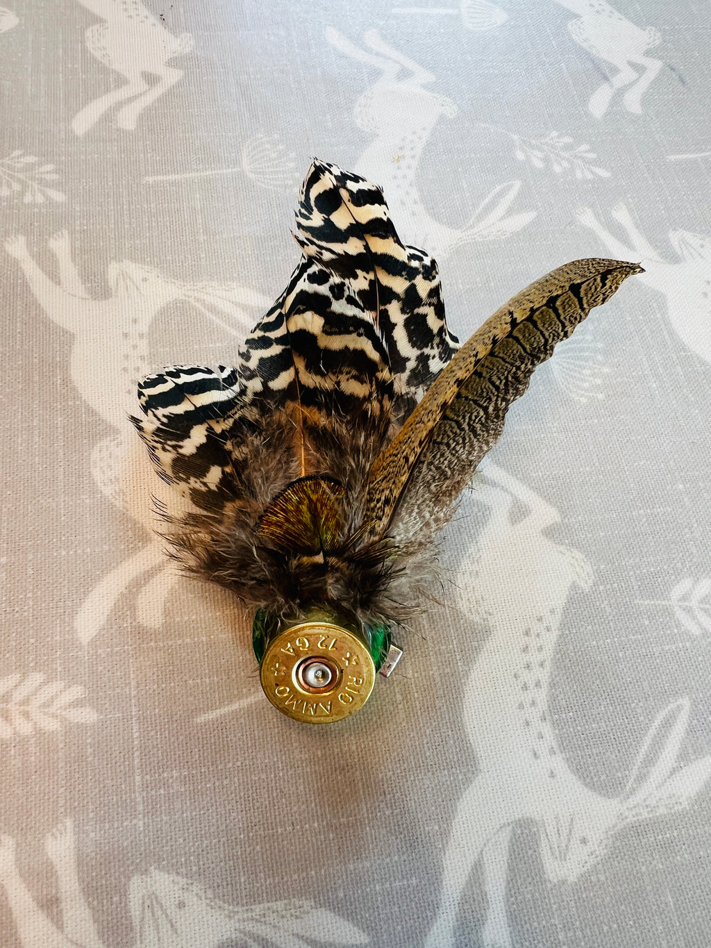 Feather Hat & Hair Brooches