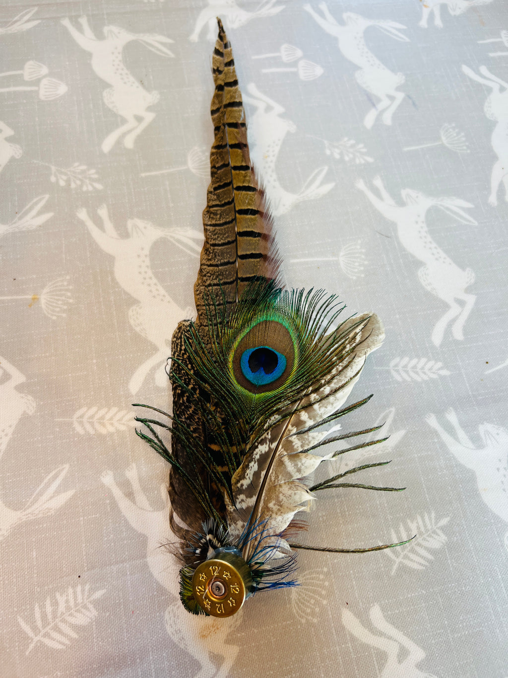 Feather Hat & Hair Brooches