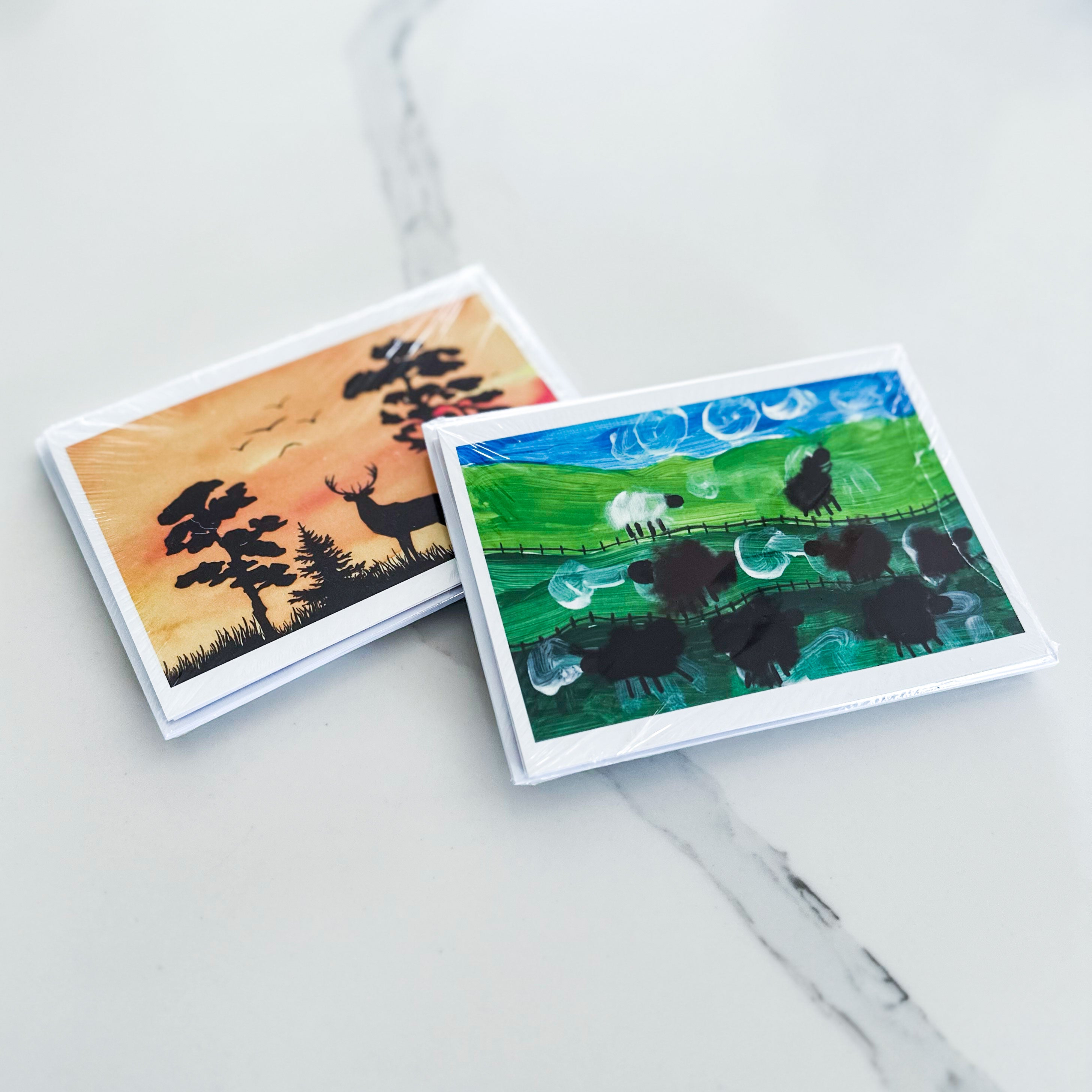 Kiwi Country Kids Gift Cards (Set of 8)