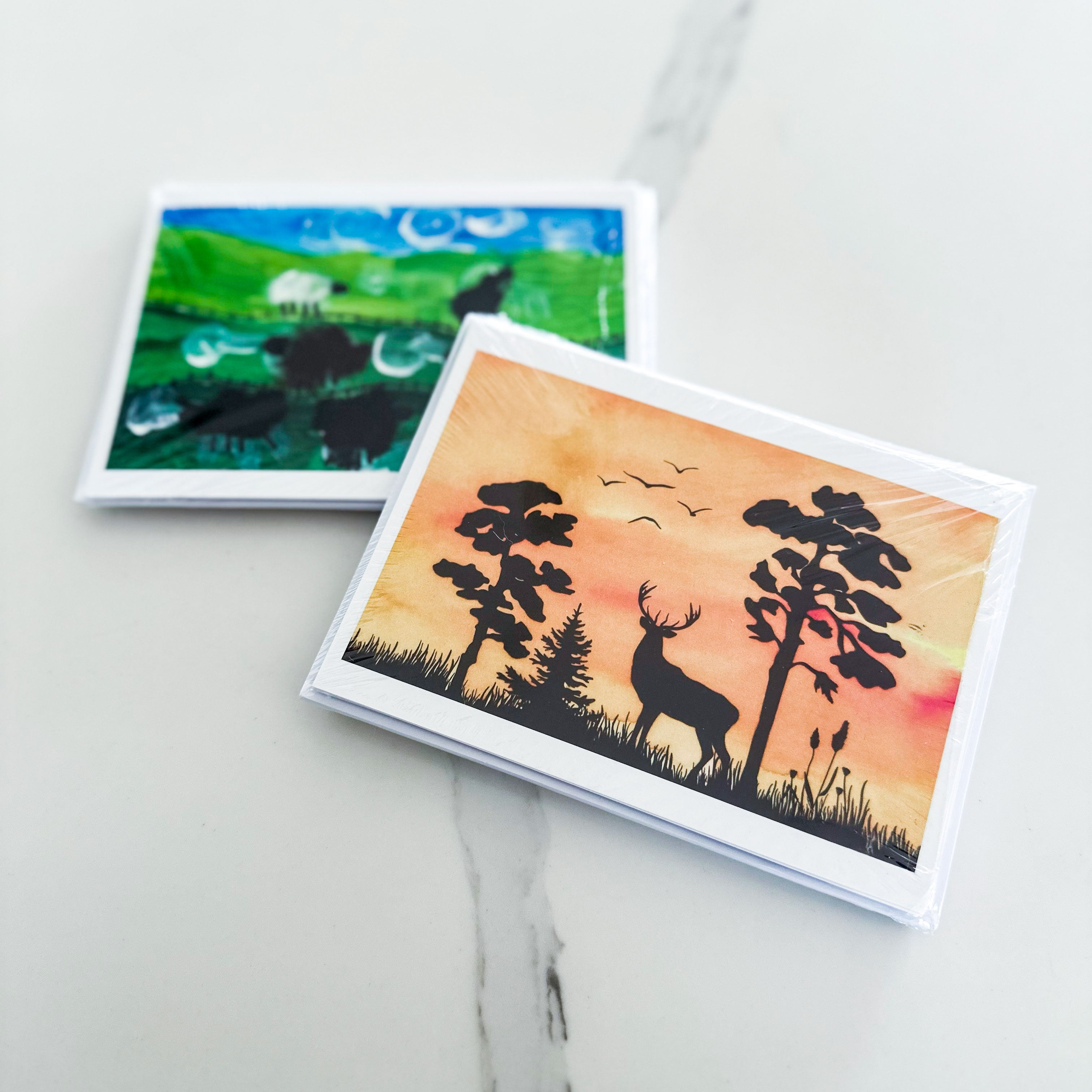 Kiwi Country Kids Gift Cards (Set of 8)