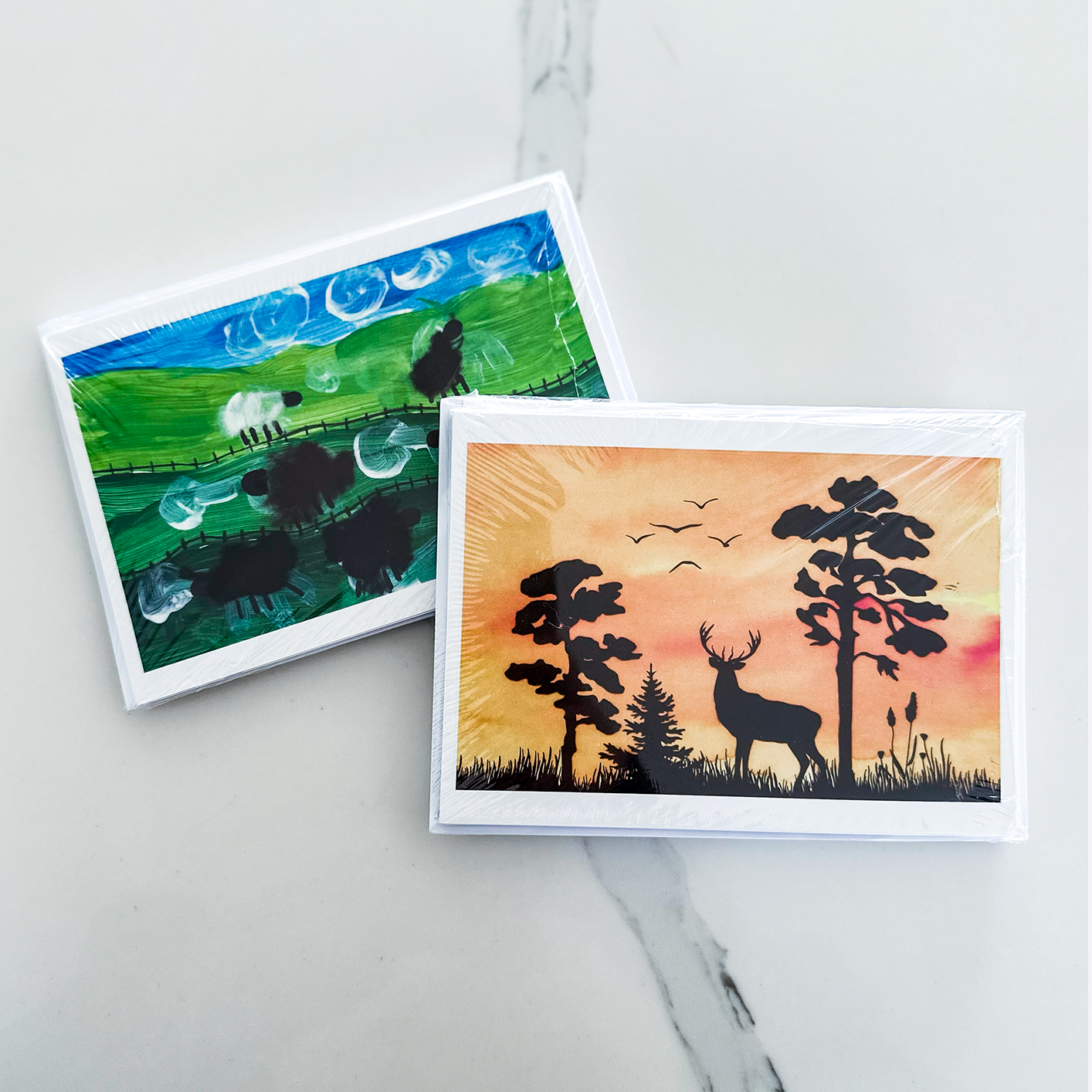 Kiwi Country Kids Gift Cards (Set of 8)